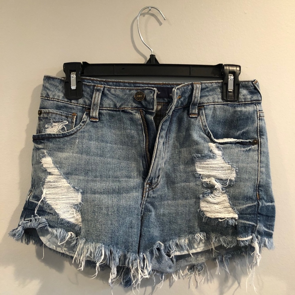 Just USA denim cutoffs